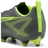 Image de Puma Chaussures De Football Ultra 5 Play Fg/Ag Enfant Et Adolescent, Chaussures, Matte Aged Silver/Jaune Alert/Aged Silver, 34
