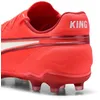 Image de Puma Chaussures De Football King Match Fg/Ag Unisexe, Chaussures, Glowing Rouge/Blanc/Rouge Fire, 42
