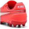 Image de Puma Chaussures De Football King Match Fg/Ag Enfant Et Adolescent, Chaussures, Glowing Rouge/Blanc/Rouge Fire, 38