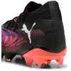 Image de Puma Chaussures De Football Future 8 Match Fg/Ag Femme, Chaussures, Noir/Blanc/Glowing Rouge, 36
