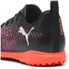 Image de Puma Chaussures De Football Future 8 Play Tt Enfant Et Adolescent, Chaussures, Noir/Blanc/Glowing Rouge, 38.5