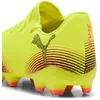 Image de Puma Chaussures De Football Future 8 Play Fg/Ag Unisexe, Chaussures, Jaune Alert/Noir/Sun Struck, 47