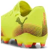 Image de Puma Chaussures De Football Future 8 Play Fg/Ag Unisexe, Chaussures, Jaune Alert/Noir/Sun Struck, 40