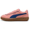 Image de Sneakers En Daim Puma Club Klassika Femme, Chaussures, Rose Fruit/Blazing Bleu/DorÃ©, 36