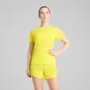 Image de Puma T-Shirt De Running Velocity Femme, VÃªtements, Lemon Sherbert, S