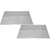 Image de vhbw 2x Filtre non-tissÃ© compatible avec Klarstein hotte de cuisine 60 cm - 57 x 47 x 0,3 cm, microfibre non tissÃ©e