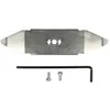Image de vhbw Lame compatible avec Robomow RX12U, RT700 PL, RT300, RT700, RT300 PL tondeuse - Lame de rechange, argentÃ©, acier inoxydable