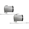 Image de vhbw 2x Cartouche filtrante poussiÃ¨res fines remplacement pour Bernardo FP2 pour aspirateur Ã  copeaux - Avec brosse de nettoyage