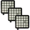 Image de vhbw 3x filtre compatible avec Beko VCO 42701 AB, BKS 5440 A, VCO42701AB, VCO 42702 AD, VCO 42701 AR aspirateur - filtre HEPA noir / blanc