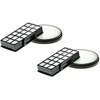 Image de vhbw Lot de 4 filtres compatible avec Rowenta Silence Force Animal RO7260, RO7260EA aspirateur - filtre EPA, filtre prÃ©-moteur