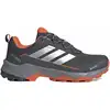 Image de Adidas - Chaussures de randonnée légères GORE-TEX - Terrex Skychaser AX5 GTX Grey Six/Matte Silver/Semi Impact Orange pour Homme - Taille 42 2/3 -