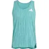 Image de Maillot sans manches adidas Adizero Turquoise XL JV7161