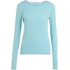 Image de Maillot manches longues femme adidas adi365 Climacool+ Bleu L KB9919