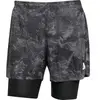 Image de Short 2 en 1 adidas Own the Run Spray Dye Gris XL JN9680