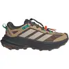 Image de Adidas - Chaussures de randonnée en GORE-TEX® - Terrex Free Hiker SL GTX M Earth Strata/Beige/Pure Teal pour Homme - Taille 44 - Marron