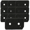 Image de vhbw 10x filtre mousse compatible avec Bosch iSensoric WTH83200FF/01, WTH83200FF/04, WTH83200FF/03 sÃ¨che-linge