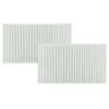 Image de vhbw 2x filtre Ã  pollen remplacement pour Miele TF-HG4, 6202520 pour sÃ¨che-linge
