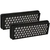 Image de vhbw 2x filtre compatible avec Samsung VCJG07SV, VCJG07RV, VCJG07RH, VCJG05TV, VCDC15TH aspirateur - filtre HEPA/Ã  plis plats noir / blanc