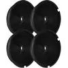 Image de vhbw 4x Filtres Ã  charbon actif compatible avec Seppelfricke DTS6230-1 060510194 hotte aspirante - 19 cm