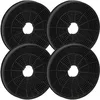 Image de vhbw 4x Filtres Ã  charbon actif remplacement pour FWK-160 pour hotte aspirante - 16 cm
