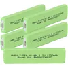Image de vhbw 5x Cellules de batterie remplacement pour Panasonic RP-BP62 pour lecteur portable de DVD (1100mAh, 1,2V, NiMH)