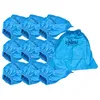 Image de vhbw 10x Filtre textiles compatible avec JMP Inox 35 aspirateur sec et humide - Sac filtrant, lavable bleu