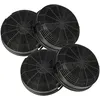 Image de vhbw 4x Filtres Ã  charbon actif compatible avec Whirlpool 6841569, AKR 754, AKR 755, AKR 685, AKR 020, AKR 672, AKR 019 hotte aspirante - 15,3 cm