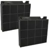 Image de vhbw 2x Filtres Ã  charbon actif compatible avec Zanussi ZHC92341XA, ZHC6846XA, ZHC9235X, ZHC9234X, ZHC62660WA, ZHC6454X, ZHC62661XA hotte aspirante