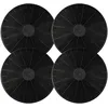 Image de vhbw 4x Filtres Ã  charbon actif compatible avec Schneider SL S 4-60 A++ WTZ, SL S 10-90 ABTZ, SL S 4-60 A++ BTZ hotte aspirante - 17,5 cm