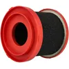 Image de vhbw Filtre pour liquides remplacement pour Milwaukee 4932478802, 4932479806, 49-90-2015 pour aspirateur - plastique / mousse rouge / noir