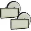 Image de vhbw Lot de 4 filtres compatible avec Tefal TW7695EA/411, TW7691HA/411 aspirateur - filtre d'Ã©chappement, prÃ©filtre