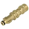 Image de vhbw Adaptateur baÃ¯onnette vers filetage M22 compatible avec Bosch Aquatak 1250 Plus, 1200 Plus, 1500 Plus nettoyeur haute-pression - Raccord rapide