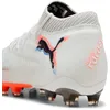 Image de Puma Chaussures De Football Future 8 Ultimate Ag Unisexe, Chaussures, Blanc/Noir/Glowing Rouge, 44