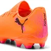 Image de Puma Chaussures De Football Future 8 Play Fg/Ag Unisexe, Chaussures, Heat Fire/Noir/Ravish, 43