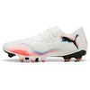 Image de Chaussures de football Puma Future 8 Match Low FG/AG Blanc 42 108599-01