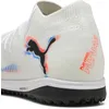 Image de Puma Chaussures De Football Future 8 Pro Cage Unisexe, Chaussures, Blanc/Noir/Glowing Rouge, 43