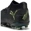 Image de Puma Chaussures De Football Future 8 Pro Fg/Ag Unisexe, Chaussures, Noir/Fizzy Light/Vert Terrain, 41