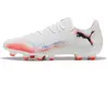 Image de Chaussures de football Puma Future 8 Play FG/AG Blanc 44 108602-01