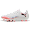 Image de Chaussures de football Puma Future 8 Play FG/AG Blanc 42 108602-01