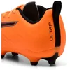 Image de Puma Chaussures De Football Ultra 6 Play Fg/Ag Enfant Et Adolescent, Chaussures, Heat Fire/Noir/Glowing Rouge, 37
