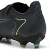 Image de Puma Chaussures De Football Ultra 6 Pro Fg/Ag Unisexe, Chaussures, Noir/Fizzy Light/Vert Terrain, 43
