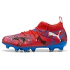 Image de Puma Chaussure De Football Future 8 Match Playmakers Fg/Ag Enfant Et Adolescent, Chaussures, Rouge/Noir/Ultra Bleu, 29