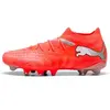 Image de Chaussures de football Puma Future FG/AG Rouge 41 108713-01