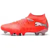 Image de Chaussures de football femme Puma Future FG/AG Rouge 38 108718-01