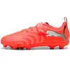 Image de Chaussures de football enfant Puma Future Play V FG/AG Rouge 32 108724-01