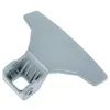 Image de vhbw PoignÃ©e compatible avec Beko WMB81433, WMB81231MS, WMB814, WMB81236, WMB81426S, WMB81426 machine Ã  laver plastique gris