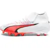 Image de Chaussures de football Puma Ultra Pro FG/AG - Pack Breakthrough Blanc 43 107422-01