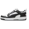Image de Puma Sneakers Rebound V6 Low, Chaussures, Blanc/Noir/Blanc, 39