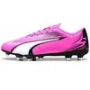 Image de Chaussures de football Puma Ultra Play FG/AG Rose 42 107763-01