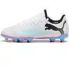 Image de Chaussures de football enfant Puma Future 7 Play FG/AG Blanc 30 107734-01